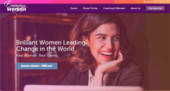 Desktop Screenshot of emergingwomen.com