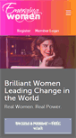 Mobile Screenshot of emergingwomen.com